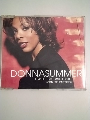 Donna Summer I Will Go With You CD single used