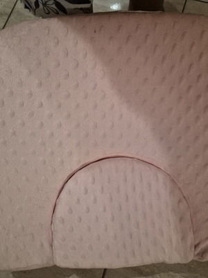 San Diego Bébé Eco-Nursing Pillow like new, pink
