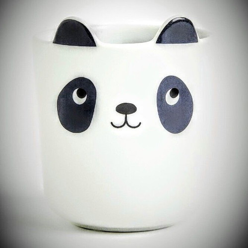 Porcelain panda mug new