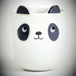Porcelain panda mug new