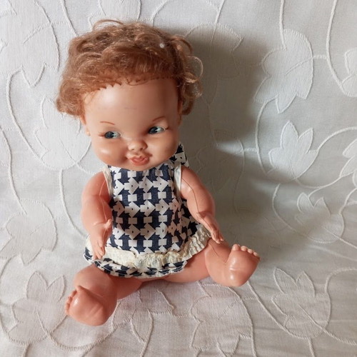 Vintage Famosa Baby Doll 24cm with Original Dress, like new