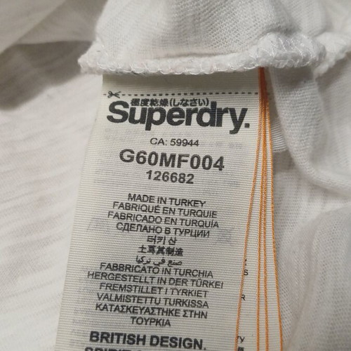 Superdry t-shirt size L like new