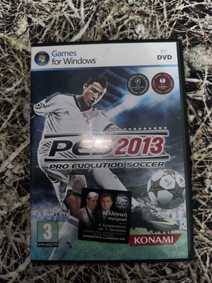 PES 2013 PC DVD game like new