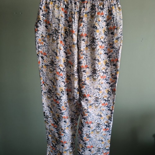 Floral palazzo pants used, size S/36/8, multicolor