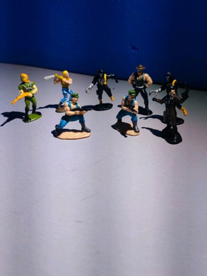 Gijoe φιγούρες μινιατούρες Hasbro 1989 μεταχειρισμένες