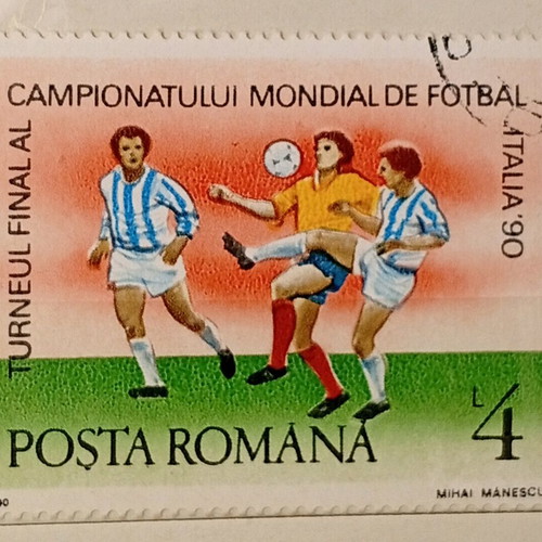 Romanian stamps used, pack of 7