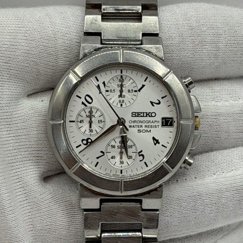 Seiko Lukia 7T32-6K80 chronograph watch