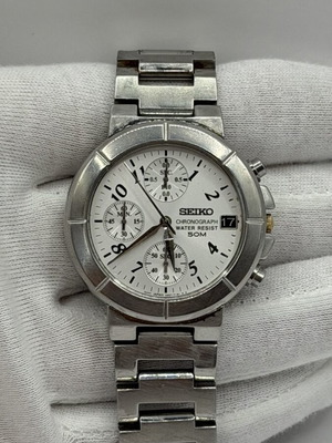 Seiko Lukia 7T32-6K80 chronograph watch