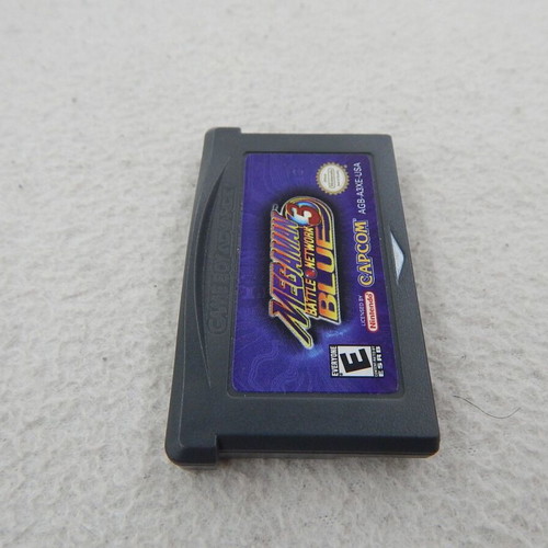 Nintendo Game Boy Megaman Battle Network Blue 3 like new
