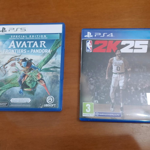 2k25 and Avatar PlayStation games like new