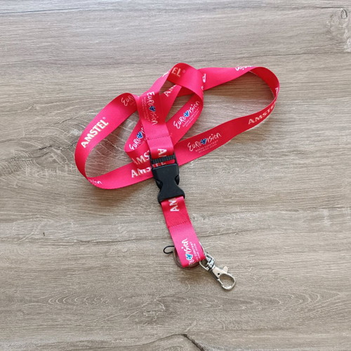 Collectible lanyard Eurovision Athens 2006 unused