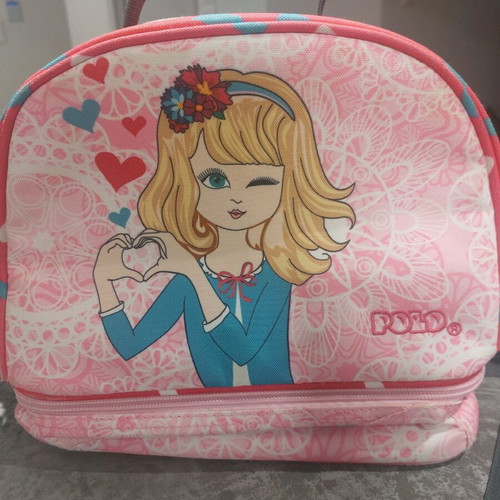 Polo lunchbox bag used for girls school, trip, picnic