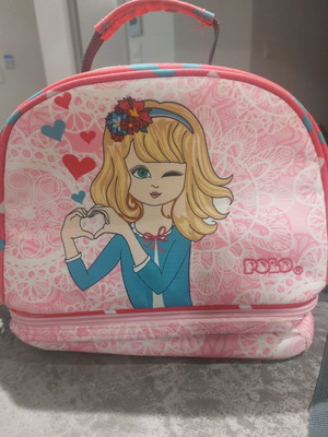 Polo lunchbox bag used for girls school, trip, picnic