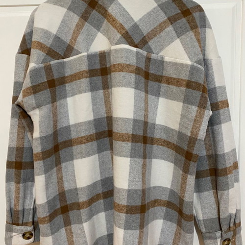 Shirt jacket used, multicolor, size S