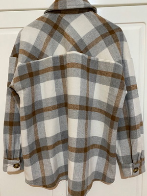 Shirt jacket used, multicolor, size S