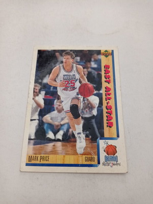 Συλλογές Χαρτάκια Mark Price μεταχειρισμένα, Cleveland Cavaliers, East All-Stars 1991-92 Upper Deck