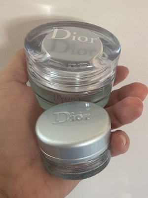 Dior άδεια γυάλινα μπουκαλάκια πακέτο 2, 15 και 50 ml, σαν καινούργιο