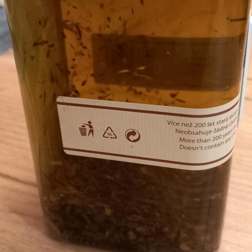 Absinth King of Spirits new with plant inside