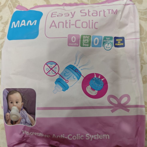 MAM Easy Start TM Anti-Colic baby bottles, pack of 2