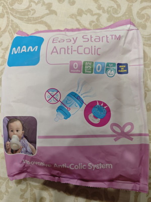 MAM Easy Start TM Anti-Colic baby bottles, pack of 2