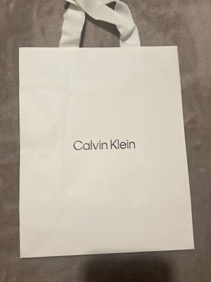 Calvin Klein paper bag new 20x26