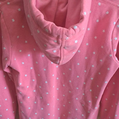 Superdry women's pink hoodie like new, vintage series