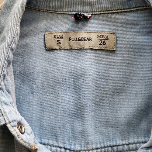 Pull & Bear Women's Light Blue Shirt like new