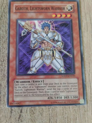 Garoth, Lightsworn Warrior Yugioh κάρτα σαν καινούργιο