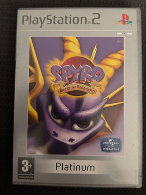 Spyro Enter the Dragonfly PlayStation 2 game like new, no manual