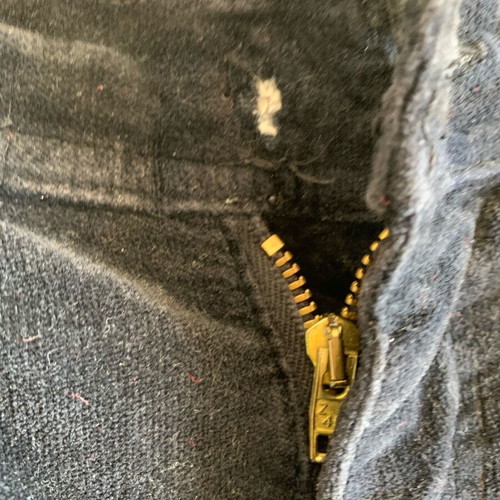 Velvet Donald Duck pants vintage 90s Emmanuel Schvili like new