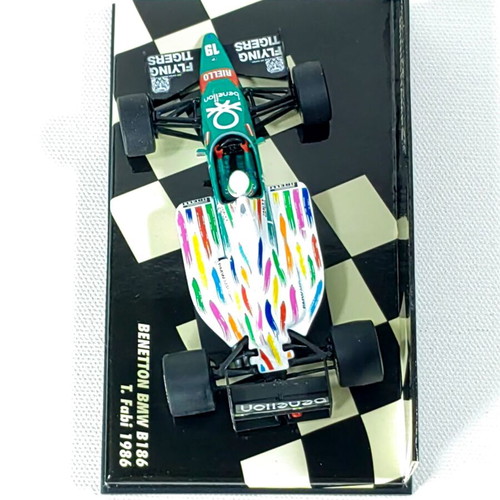 Benetton BMW B186 F1 Car 1986 by Minichamps new