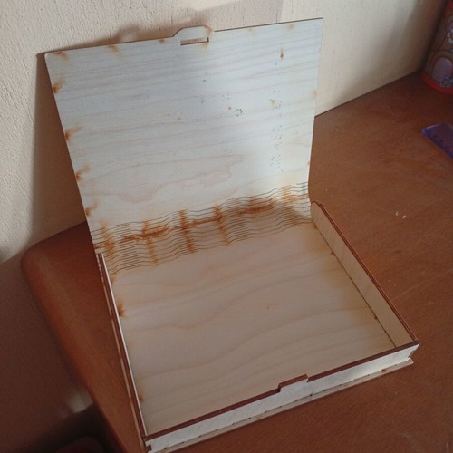 Wooden box book School memories like new