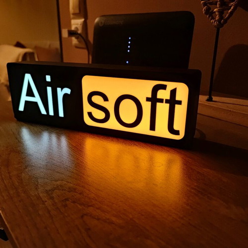 Airsoft lamp new, 3d print design