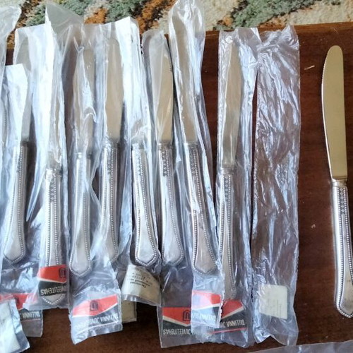Tallinna Juveelitehas 66-piece silver-plated cutlery set new