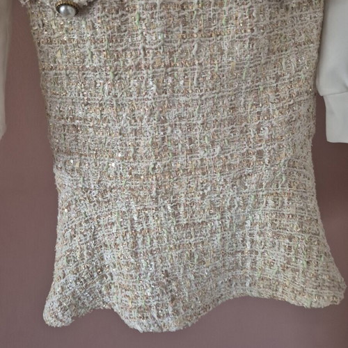 Acne Studios dress like new, white and beige, size S