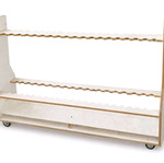 Rod Stand for 36 Rods New with Wheels