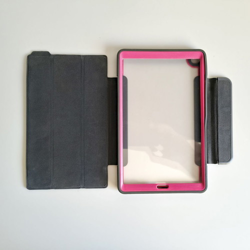 Samsung Galaxy Tab A SM-T590 armored magnetic folding case used