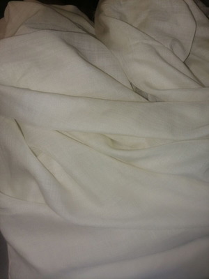 Cotton transparent fabric 2 x 2.90 new