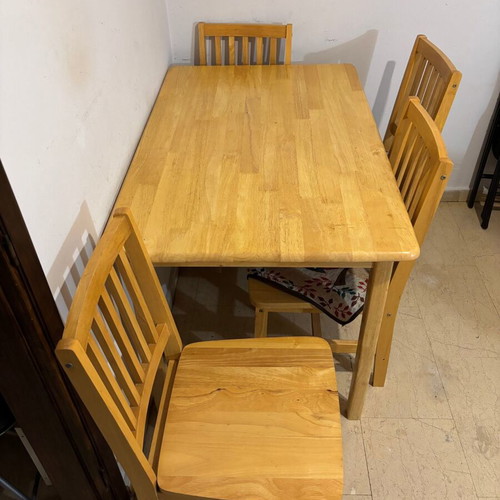 Dining set, wood
