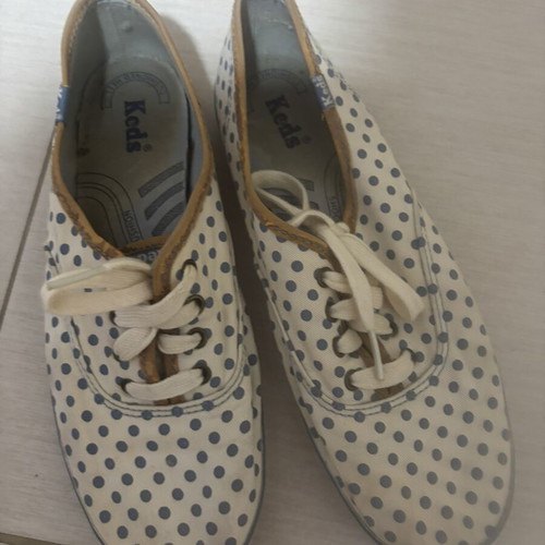 Keds sneakers used, size 37.5, white and blue