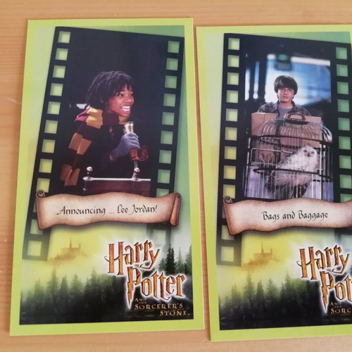 Harry Potter Trading Cards Set of 6 with Packaging like new