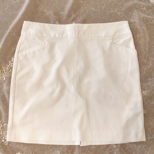 Banana Republic skirt like new, white, size L 40 12