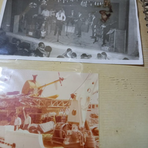Photo album with 134 old photos used