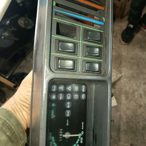 Seat Marbella - Fiat Panda complete dashboard used with switches