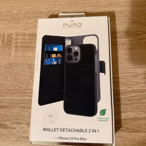 Puro Wallet Case 2 in 1 for iPhone 13 Pro Max new