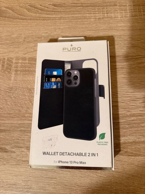 Puro Wallet Case 2 in 1 for iPhone 13 Pro Max new