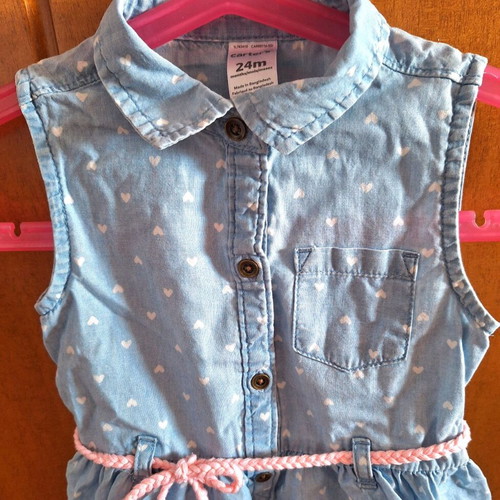 Carter's baby dress like new for 18-24 months girl
