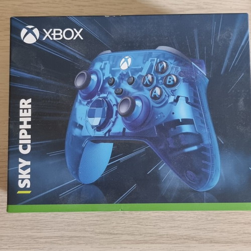 Xbox controller blue electric like new