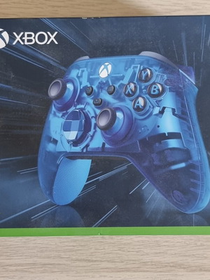 Xbox controller blue electric like new