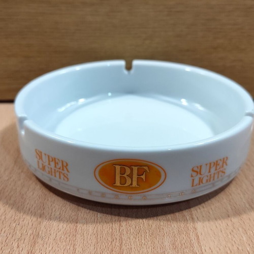 BF Bio Filter Super Lights Ceramic Ashtray like new